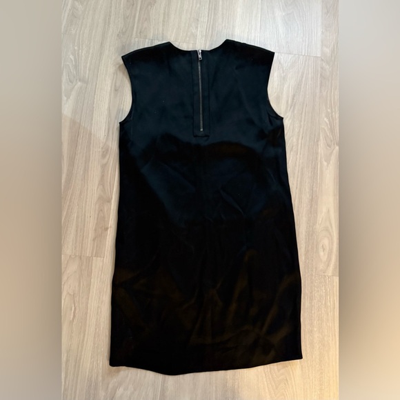 Helmut Lang Black Textured Mini Dress - Picture 6 of 9